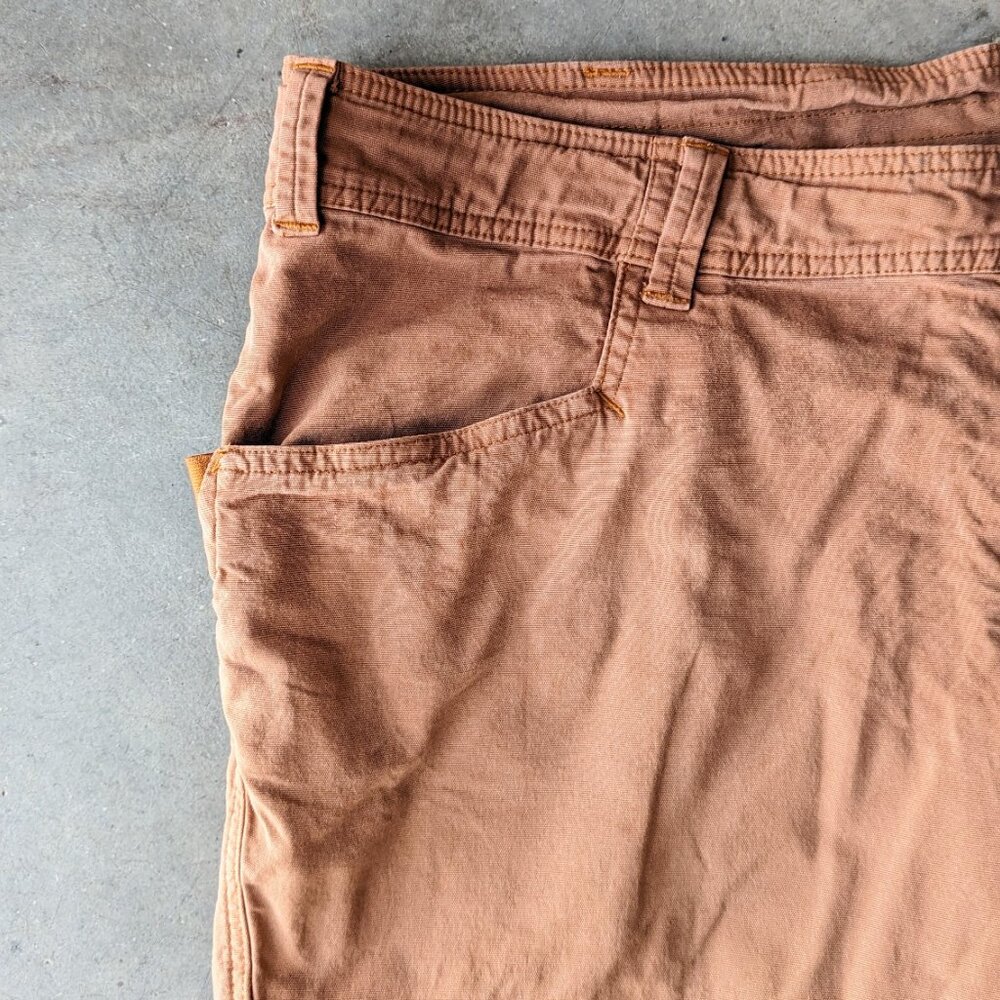 The North Face Men's Rust Brown Dome Rock Climbing Shorts 12" inseam 38 waist - Picture 3 of 11